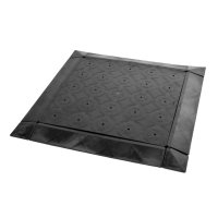 Tanz- und Eventboden pro m2 (schwarz), Kunststoffplatten, 5 cm Stärke